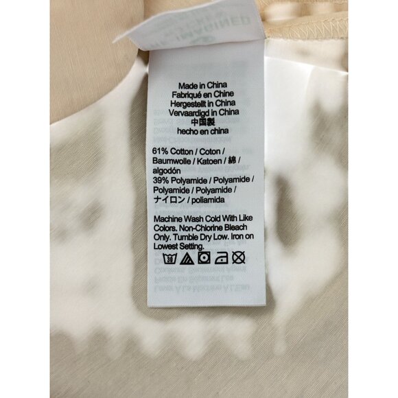 J.Crew Womens Perfect Lightweight Jacket Soft Champagne Rain Coat Size M - Picture 8 of 8